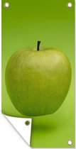 Schuttingposter Fruit - Appel - Groen - 100x200 cm - Tuindoek