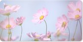Bol.com Bureauonderlegger - Bloemen - Roze - Buiten - Natuur - 60x30 - Muismat aanbieding