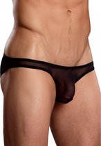 Brazilian Pouch Bikini - Black - Maat S