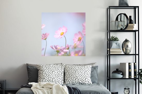 Fleurs - Rose - Muursticker Extérieur XXL