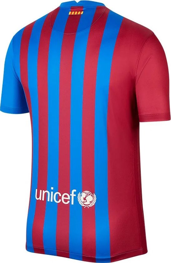 Ministerie Fictief backup Nike FC Barcelona Stadium Home 2021/2022 Sportshirt Kids - Maat 158 |  bol.com