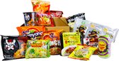 Mix Noedels Box - Diverse Asian Noodels / Oosterse Noodles - van o.a.: Nongshim, Samyang, Buldak, Indomie, Yum Yum, Ottogi, Paldo