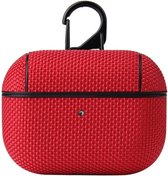 AirPods hoesjes van By Qubix - AirPods Pro hoesje - Hardcase - Business series - Rood