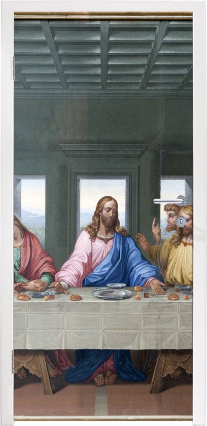 Het laatste avondmaal, Leonardo da Vnc op canvas, behang, poster en