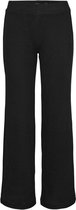 Vero Moda Kammie Mr Straight Avy Rib Pant L30 ZWART L