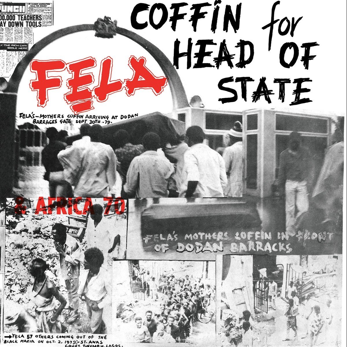 Fela Kuti - Coffin For Head Of State (LP) - Fela Kuti