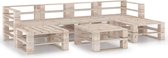 Decoways - 7-delige Loungeset pallet grenenhout