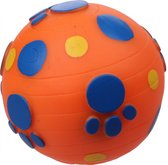 Happy Pet Hondenspeeltje Lauging Treat Ball 14 Cm Oranje/blauw