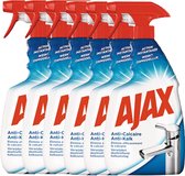 Ajax Anti-Kalk Badkamerreiniger Spray - 6 x 750 ml