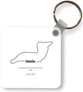 Sleutelhanger - Uitdeelcadeautjes - Imola - Formule 1 - Circuit - Plastic