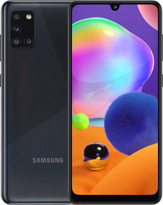 Samsung - Galaxy A31 - Dual-Sim - 64GB - Crush Black