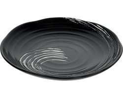 ORIENTAL SELECTION - BLACK MARU SERIES PLATE 21,6X2,7CM