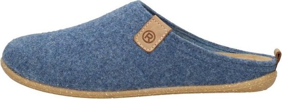 Rohde 6860 - Dames pantoffels - Kleur: Blauw - Maat: 38