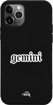 iPhone 11 Pro Case - Gemini Black - iPhone Zodiac Case