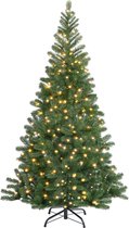 Casa Kunstkerstboom/ Kerstboom - 140cm incl. kerstboomverlichting