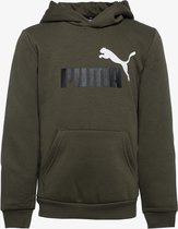 Puma Essentials kinder hoodie - Groen - Maat 170/176