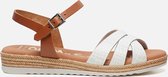 Oh My Sandals OH MY SANDALS Sandalen Wit Leer 227625 - Maat 38