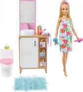 Barbie Speelset Badkamer Meisjes 30 Cm 15-delig