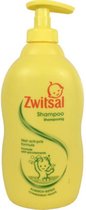 ZWITSAL Shampoo Milde Reiniging Voor Fijne Babyhaartjes & Hoofdhuid - Met Anti-Prik Formule - Met Pomp 400 ml