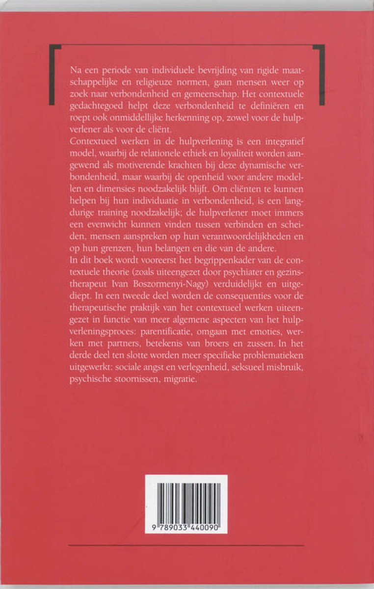 Leren over leven in loyaliteit - back cover