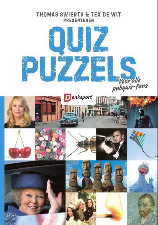 Boek cover QuizPuzzels van Tex de Wit (Paperback)