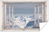 Affiche Transparente - Berg - Neige - 90x60 cm