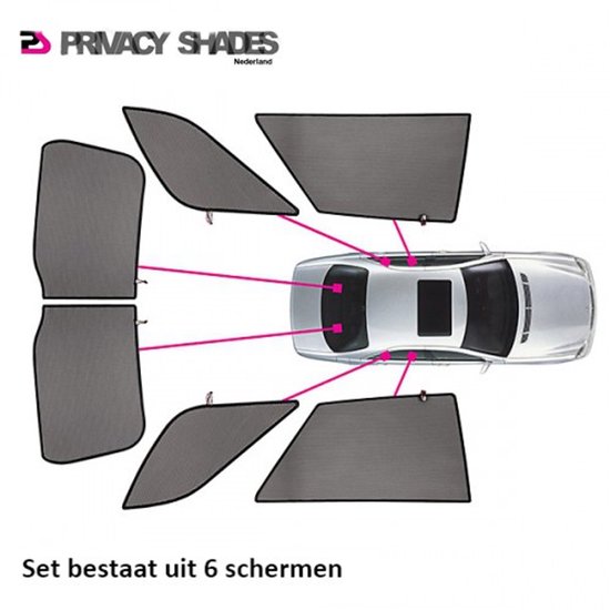 Satz Car Shades Dacia Logan MCV Kombi 2007-2012 (5-Personen) van Satz — afbeelding 2