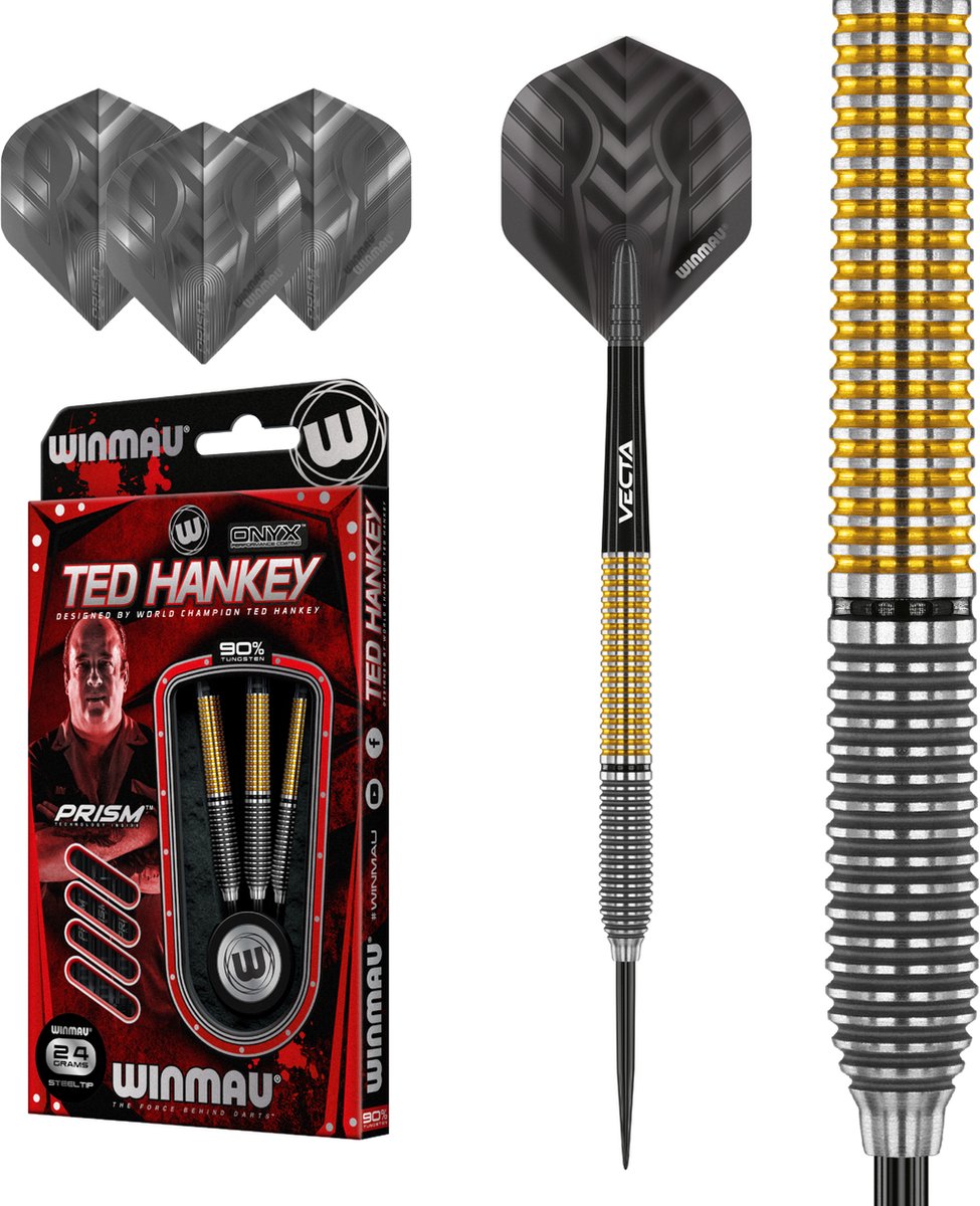 美品！激レア！【Winmau】ted hankey 23g STEEL Winmau Ted Hankey - World Champion Series 25 grams