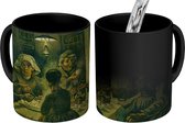 Magische Mok - Foto op Warmte Mokken - Koffiemok - De Aardappeleters - Vincent van Gogh - Magic Mok - Beker - 350 ML - Theemok