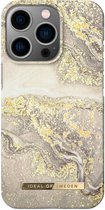 iDeal of Sweden Fashion Backcover iPhone 13 Pro hoesje - Sparkle Greige Marble