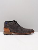 Floris van Bommel Veterschoenen grijs - Maat 46