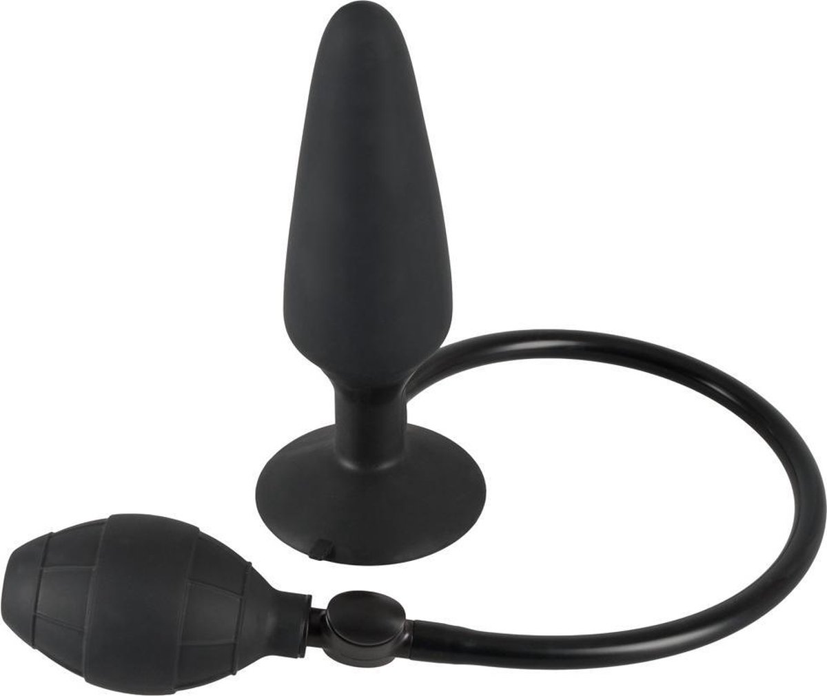 Opblaasbare Buttplug True Black Bol Com