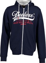 DEELUXE Sweatshirt met rits en capuchon BOSTON Navy