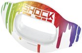 Shock Doctor Shield | kleur MultiDrip | mondbeschermer, opzetstuk, schild | geschikt voor meerdere sporten | American football|