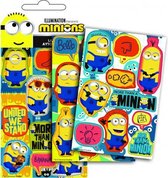 stickers Minions junior papier 3-delig
