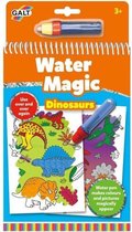 waterkleurboek Dinosaurs junior 26 x 14 cm 2-delig