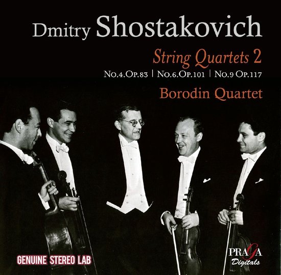 Dmitry Shostakovich String Quartets 2: Borodin Quartet.