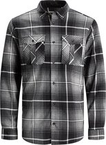 Jack & Jones Overhemd Jconick Shirt Ls Two Pocket 12197217 Black Mannen Maat - XL