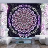 Zelfklevend fotobehang - Mandala in het paars, Premium print