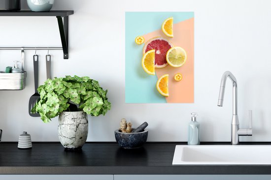 Papier affiche Citron inclinable 30x40 cm - petit - Tirage photo sur Poster (décoration murale salon / chambre)