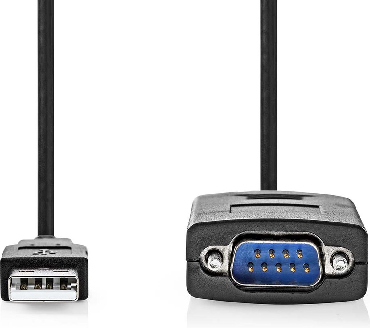 Converter | USB A male naar RS232 male | USB 2.0 | 0,9 m kabel