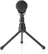 Nedis MICTJ100BK microphone Noir Microphone de Notebook