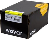 Wovar Spaanplaatschroeven Verzinkt 5 x 100 mm Torx 20 met snijpunt | Doos 200 Stuks