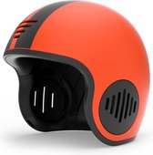 Chillafish Bobbi kinderhelm geschikt voor meerdere sporten, maat XS (hoofdomtrek: 45-50 cm), aanpasbare riempjes, extra veilige bescherming voor oren en een goede luchtcirculatie en verluchting, Oranje