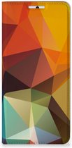 Smartphone Hoesje Xiaomi 11T | Xiaomi 11T Pro Leuk Book Case Polygon Color