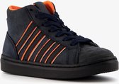 Groot leren jongens sneakers - Blauw - Maat 30