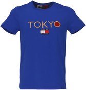 Tommy Hilfiger T-shirt Kobaltblauw
