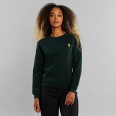 Dedicated Sweatshirt Ystad Raglan Chanterelle Donkergroen - Trui - Donkergroen - L