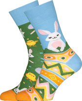 Many Mornings sokken - Easter Bunny - Unisex - Maat: 35-38