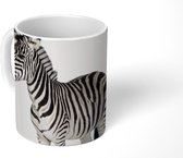 Mok - Koffiemok - Zebra - Meisjes - Dieren - Kinderen - Jongens - Mokken - 350 ML - Beker - Koffiemokken - Theemok